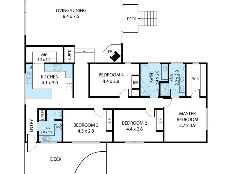 106 Thalloo Road, Thalloo VIC 3825 Floorplan