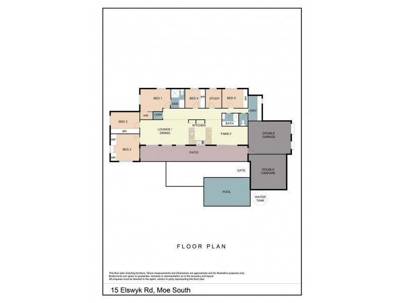 15 Elswyk Road, Moe South VIC 3825 Floorplan