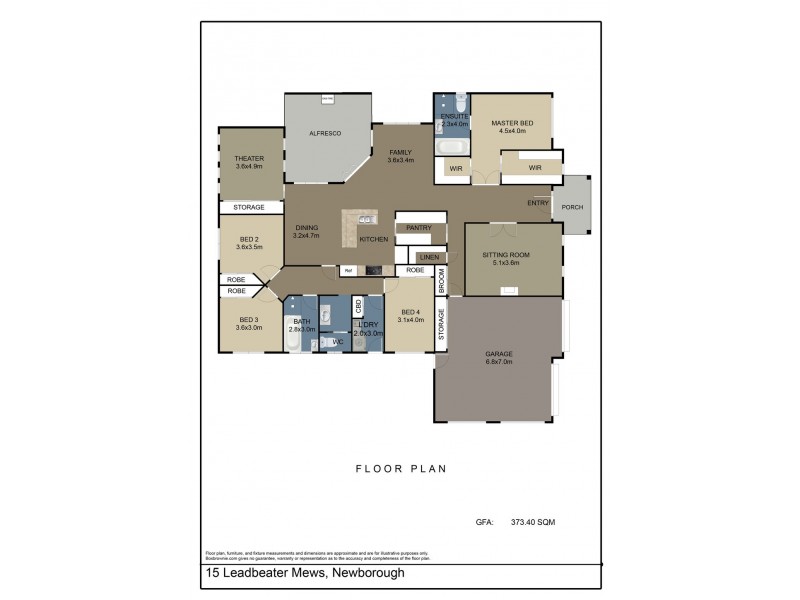 15 Leadbeater Mews, Newborough VIC 3825 Floorplan