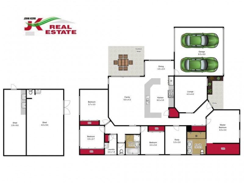 14 Copperhead Court, Newborough VIC 3825 Floorplan