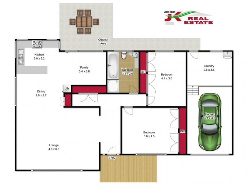 14 Smallburn Avenue, Newborough VIC 3825 Floorplan
