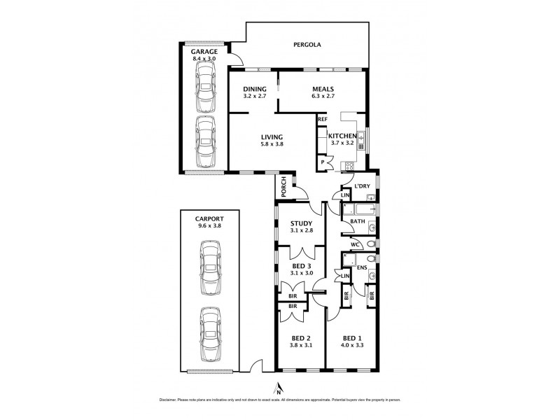 80 Dianne Avenue, Craigieburn VIC 3064 Floorplan