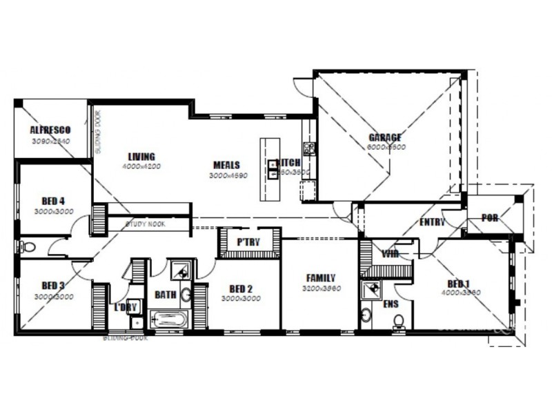 6 Featherwood Crescent, Craigieburn VIC 3064 Floorplan