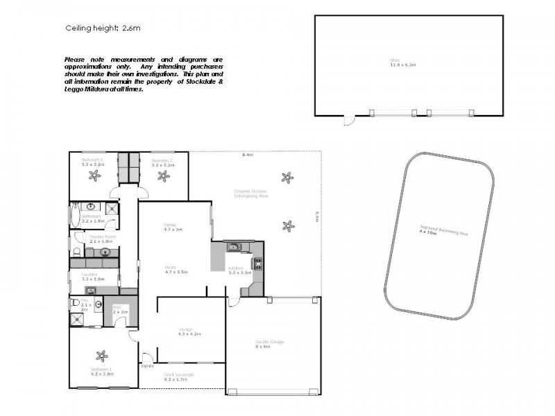 5 Delta Court, Mildura VIC 3500 Floorplan