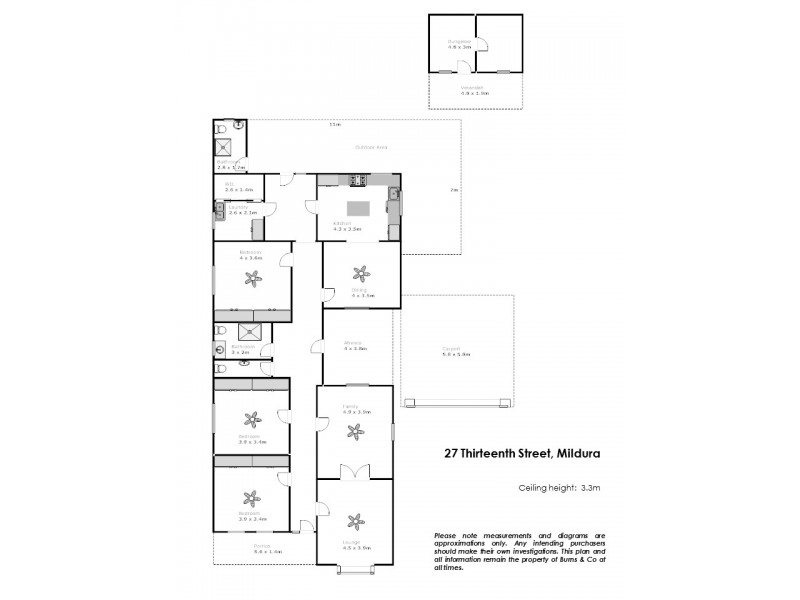 27 Thirteenth Street, Mildura VIC 3500 Floorplan