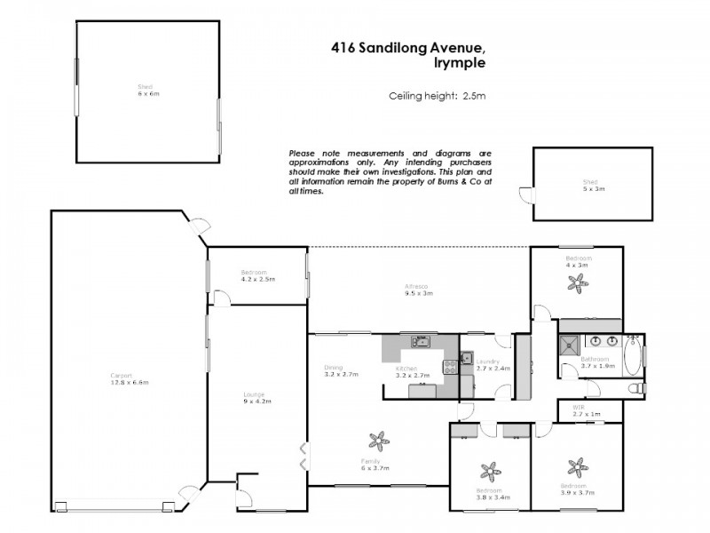 416 Sandilong Avenue, Irymple VIC 3498 Floorplan
