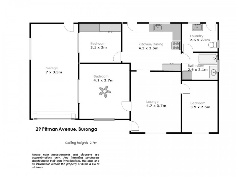 29 Pitman Avenue, Buronga NSW 2739 Floorplan