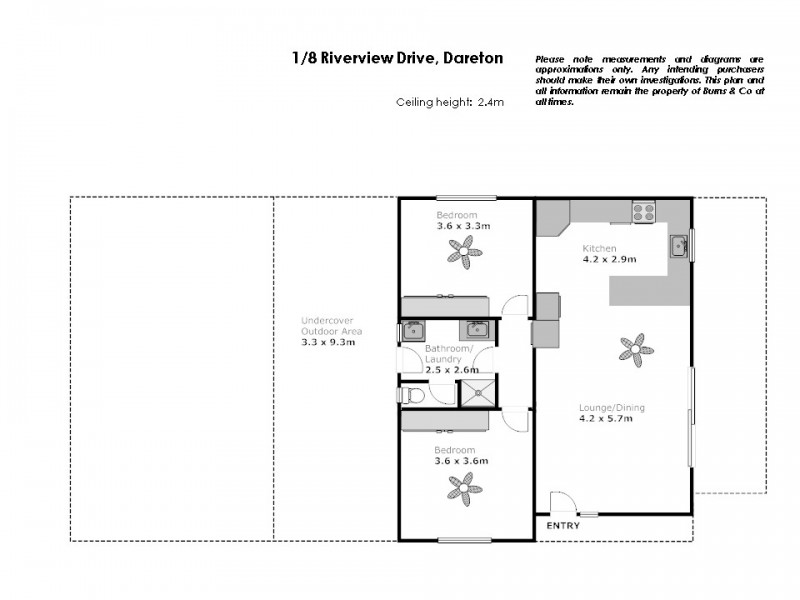 1/8 Riverview Drive, Dareton NSW 2717 Floorplan