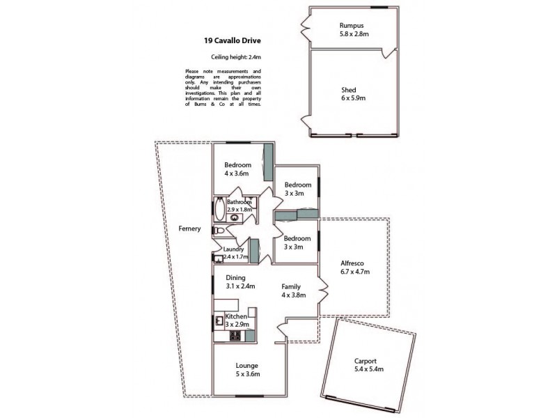 19 Cavallo Drive, Mildura VIC 3500 Floorplan