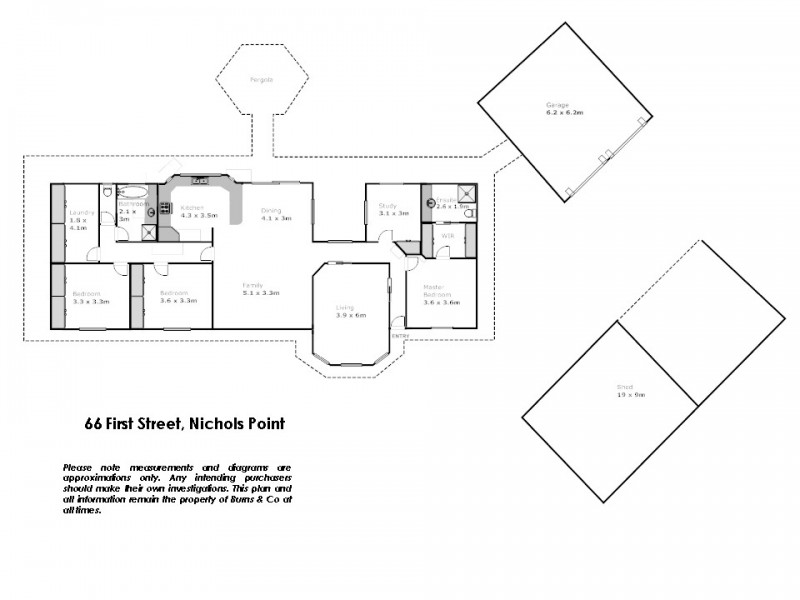 66 First Street, Nichols Point VIC 3501 Floorplan