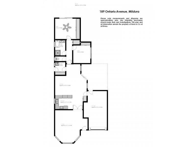 189 Ontario Avenue, Mildura VIC 3500 Floorplan