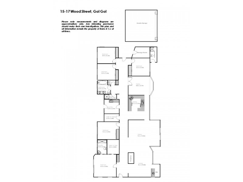 15-17 Wood Street, Gol Gol NSW 2738 Floorplan