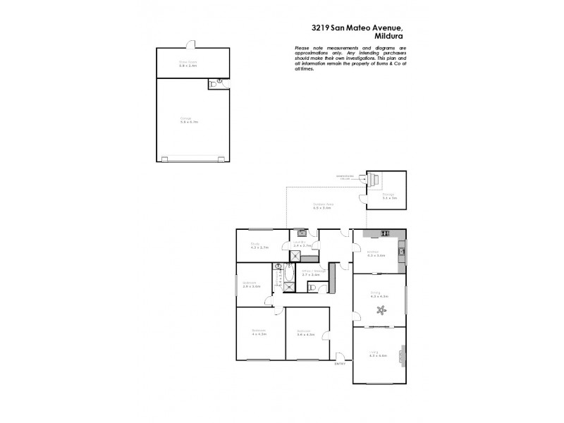 3219 San Mateo Avenue, Mildura VIC 3500 Floorplan