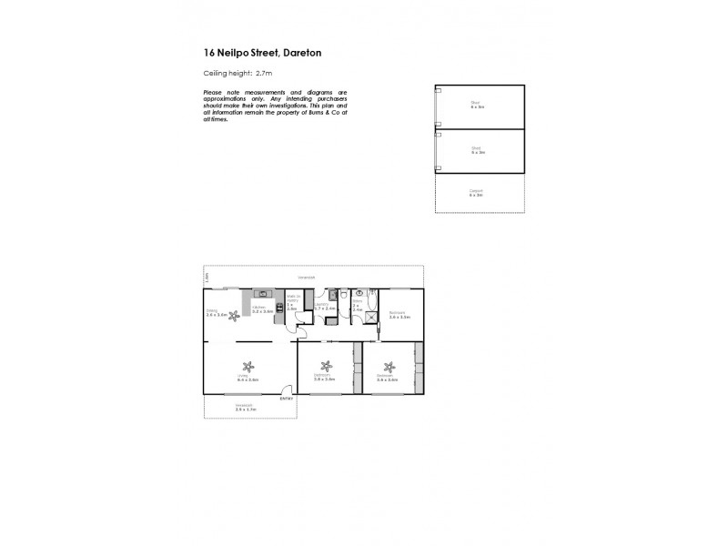 16 Neilpo Street, Dareton NSW 2717 Floorplan