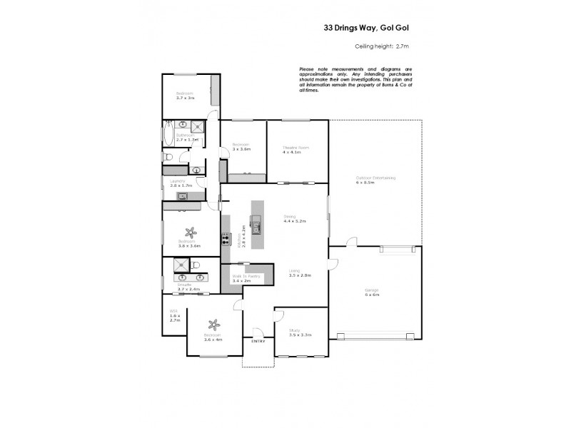 33 Drings Way, Gol Gol NSW 2738 Floorplan