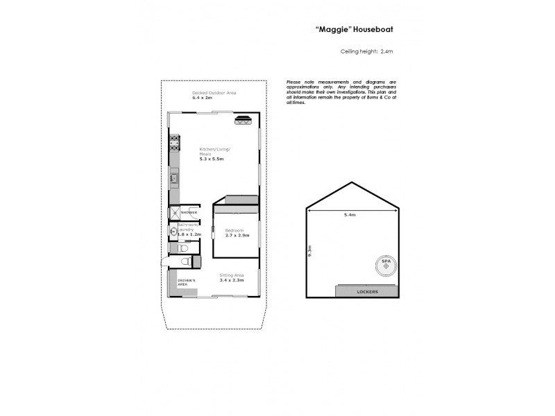0 Houseboat “Maggie”, Buronga NSW 2739 Floorplan