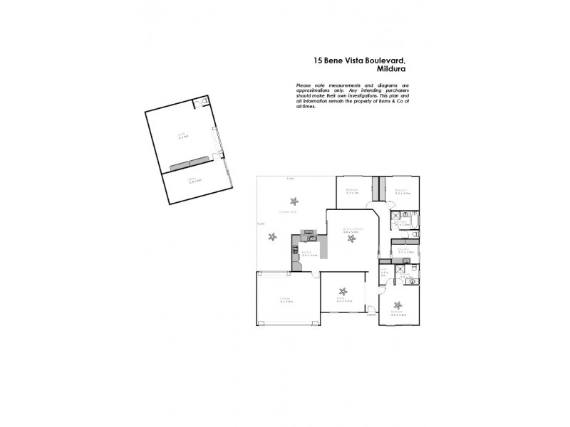 15 Bene Vista Boulevard, Mildura VIC 3500 Floorplan