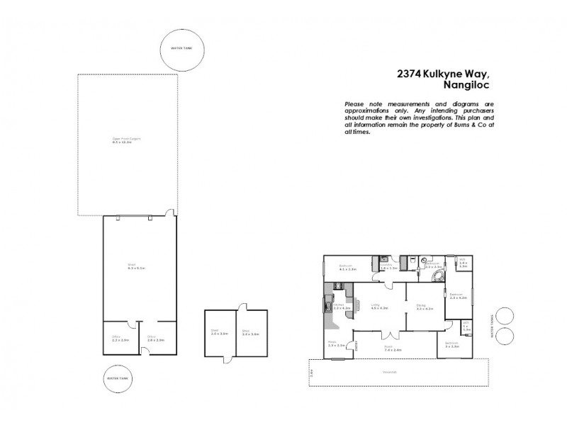 2374 Kulkyne Way, Nangiloc VIC 3494 Floorplan