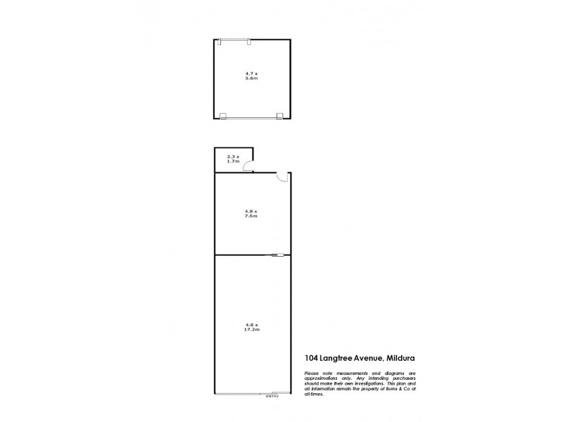 104 Langtree Avenue, Mildura VIC 3500 Floorplan