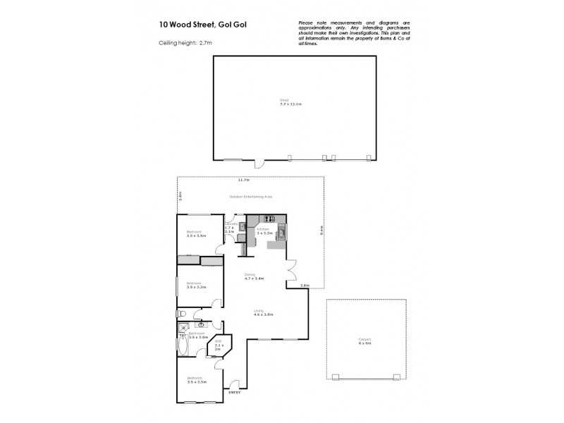 10 Wood Street, Gol Gol NSW 2738 Floorplan