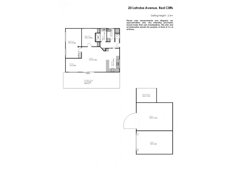 20 Latrobe Avenue, Red Cliffs VIC 3496 Floorplan