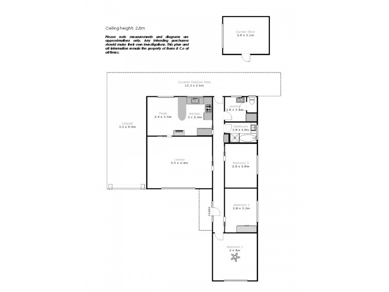 60 Eleventh Street, Mildura VIC 3500 Floorplan