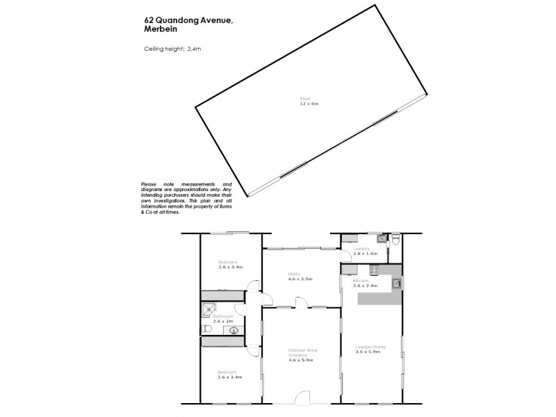 62 Quandong Avenue, Merbein VIC 3505 Floorplan