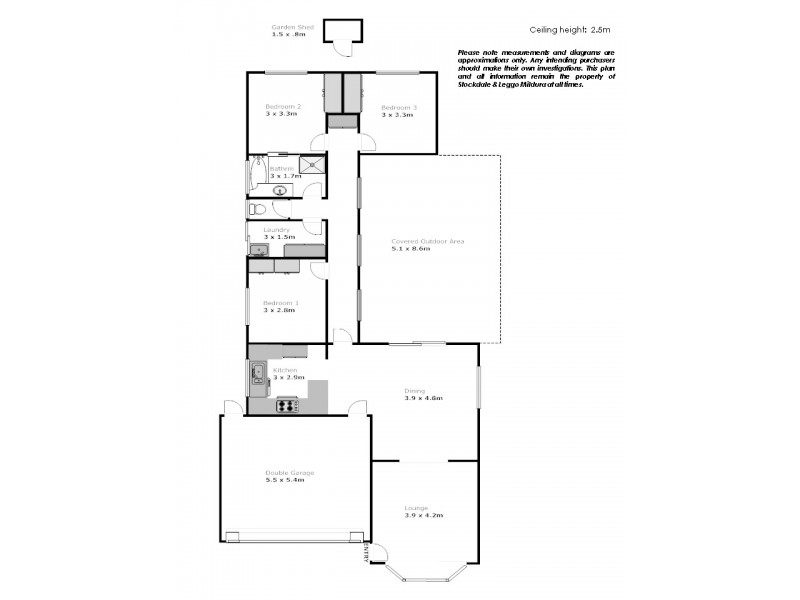 414 Ontario Avenue, Mildura VIC 3500 Floorplan