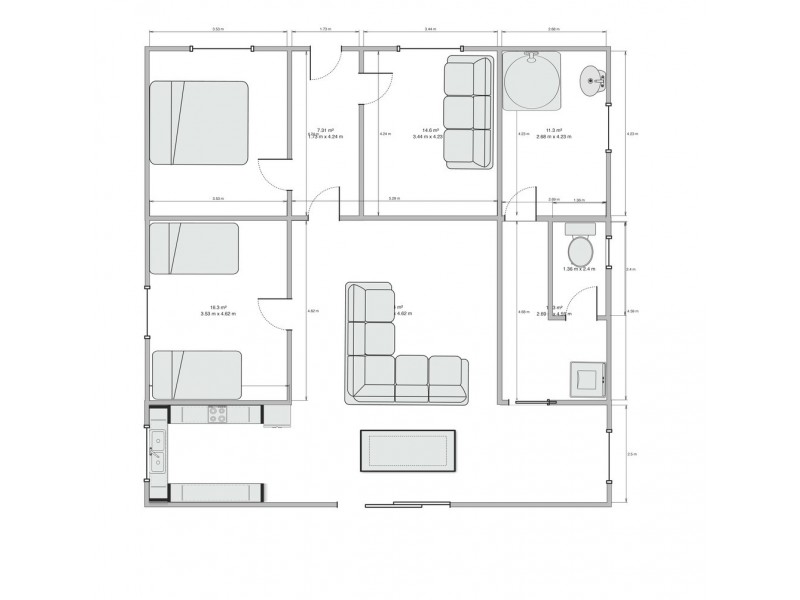 12 Thirteenth Street, Mildura VIC 3500 Floorplan
