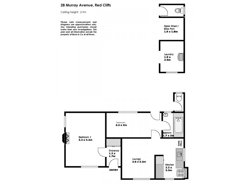 28 Murray Avenue, Red Cliffs VIC 3496 Floorplan