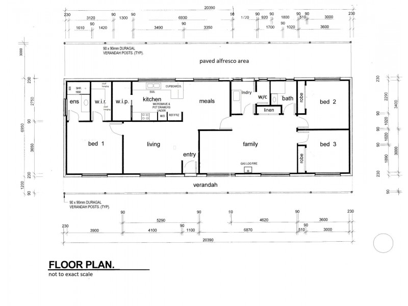 389 Boomerang Avenue, Cardross VIC 3496 Floorplan