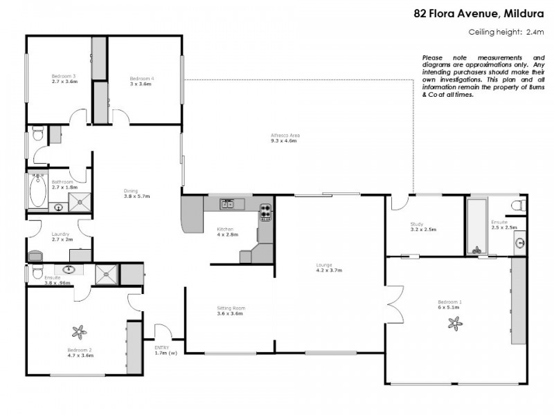82-84 Flora Avenue, Mildura VIC 3500 Floorplan