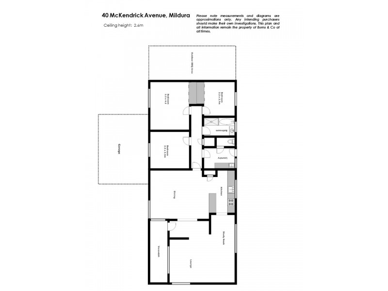40 McKendrick Avenue, Mildura VIC 3500 Floorplan