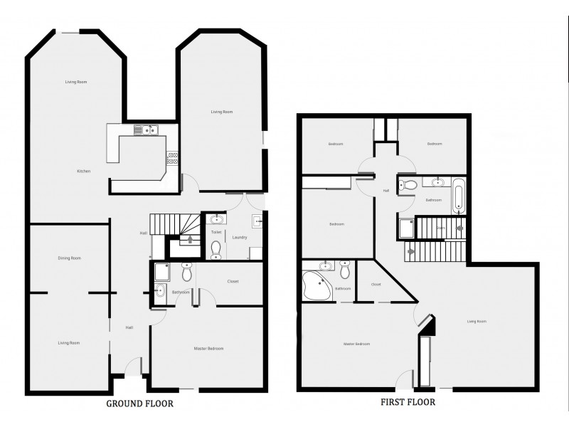 438 Twentieth Street, Cardross VIC 3496 Floorplan