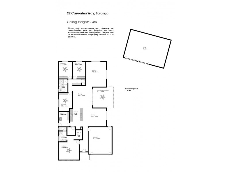 22 Casuarina Way, Buronga NSW 2739 Floorplan