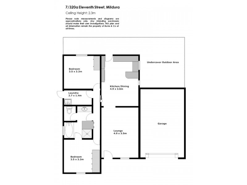 7/370a Eleventh Street, Mildura VIC 3500 Floorplan