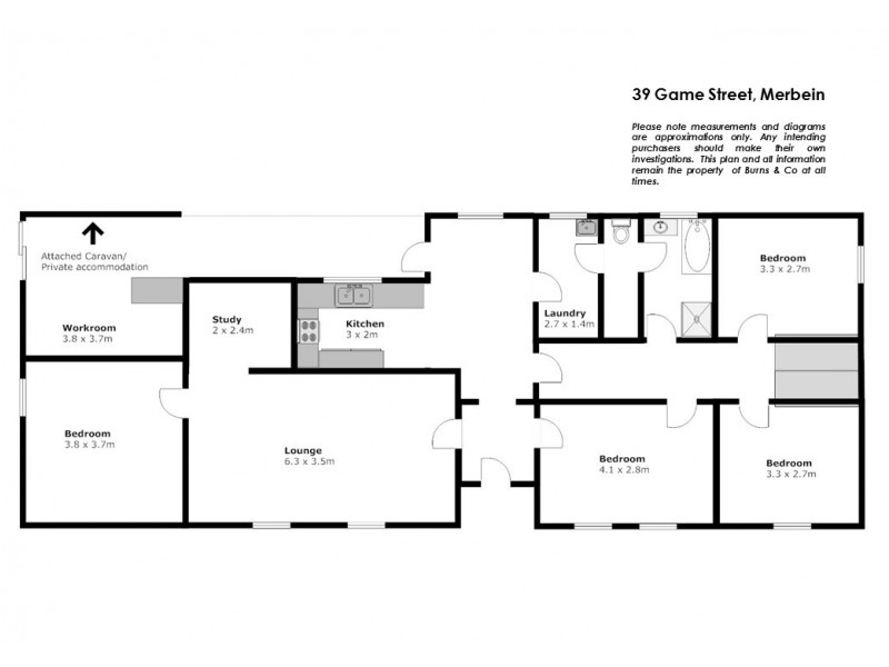 39 Game Street, Merbein VIC 3505 Floorplan