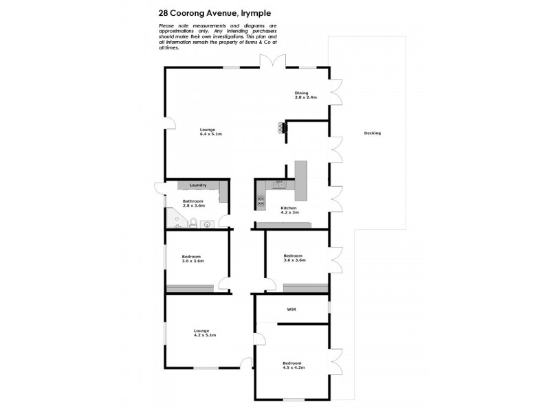 28 Coorong Avenue, Irymple VIC 3498 Floorplan