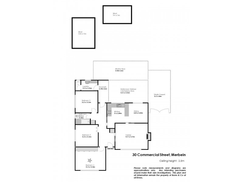 30 Commercial Street, Merbein VIC 3505 Floorplan