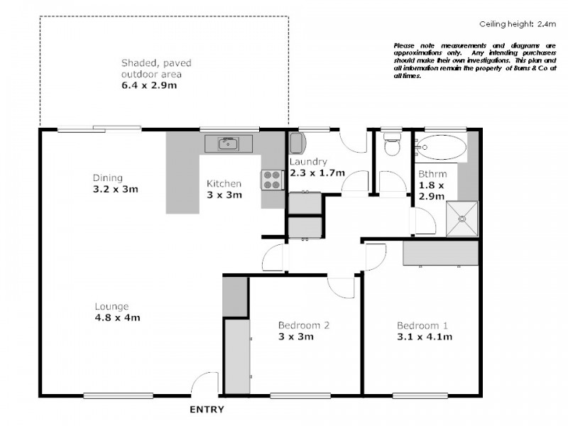 4/872 Fifteenth Street, Mildura VIC 3500 Floorplan