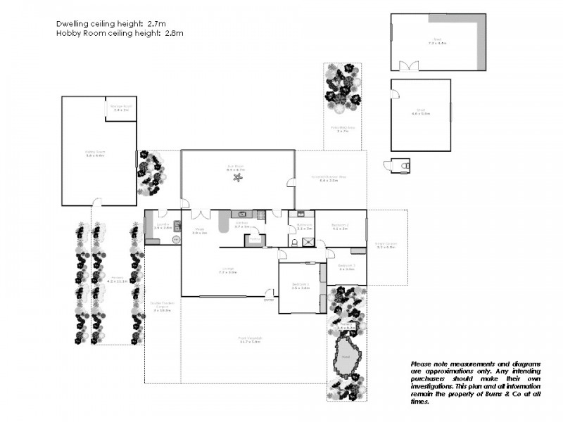 166 Boobook Avenue, Cardross VIC 3496 Floorplan