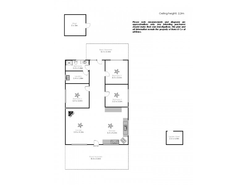 722 Woomera Avenue, Red Cliffs VIC 3496 Floorplan
