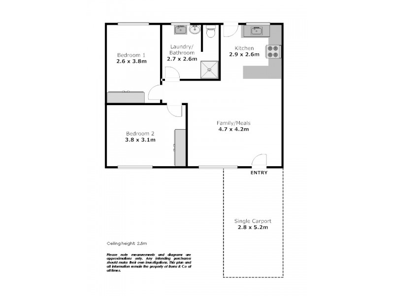 3/250 Tenth Street, Mildura VIC 3500 Floorplan