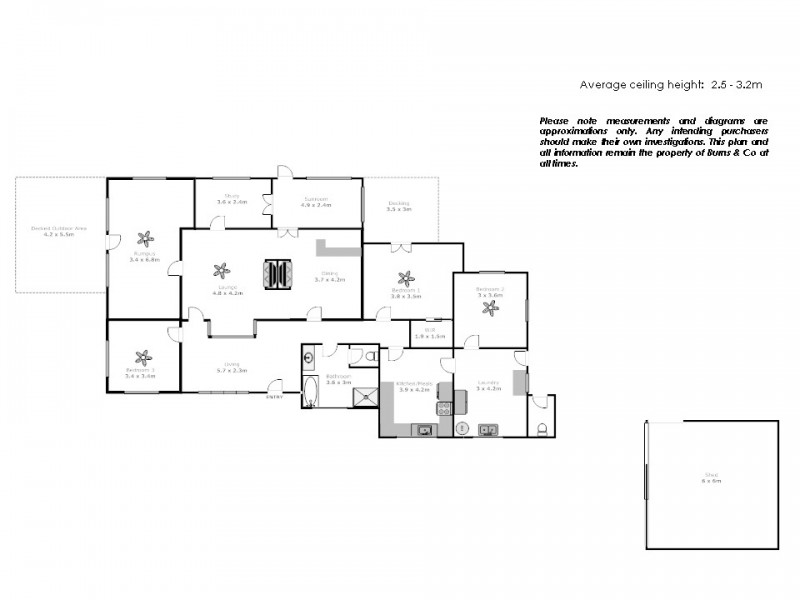 130 Second Street, Merbein VIC 3505 Floorplan