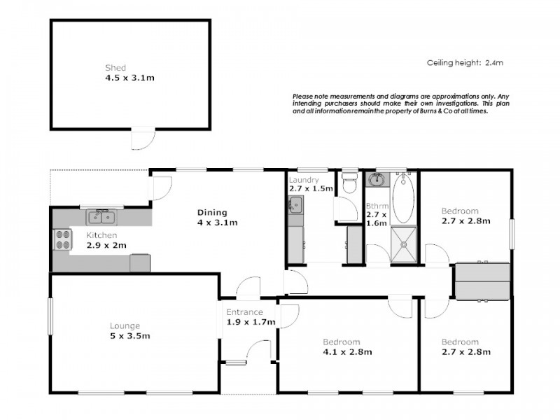 2 Birralee Avenue, Mildura VIC 3500 Floorplan