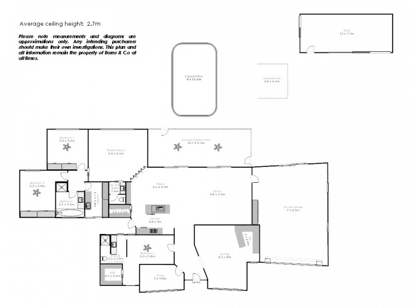 4 Forrester Court, Nichols Point VIC 3501 Floorplan