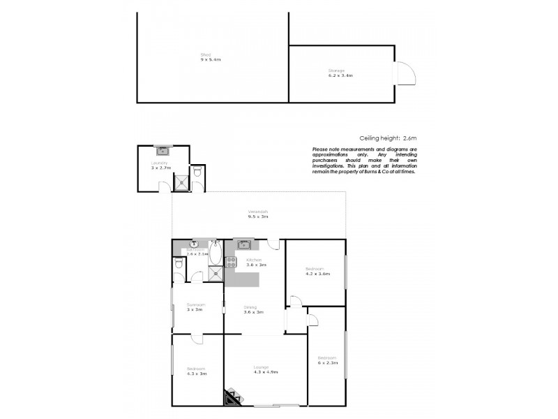 245 Cowanna Avenue South, Merbein South VIC 3505 Floorplan
