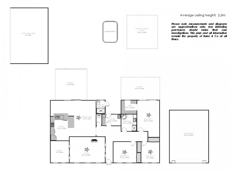 280 Comebunyee Road, Dareton NSW 2717 Floorplan