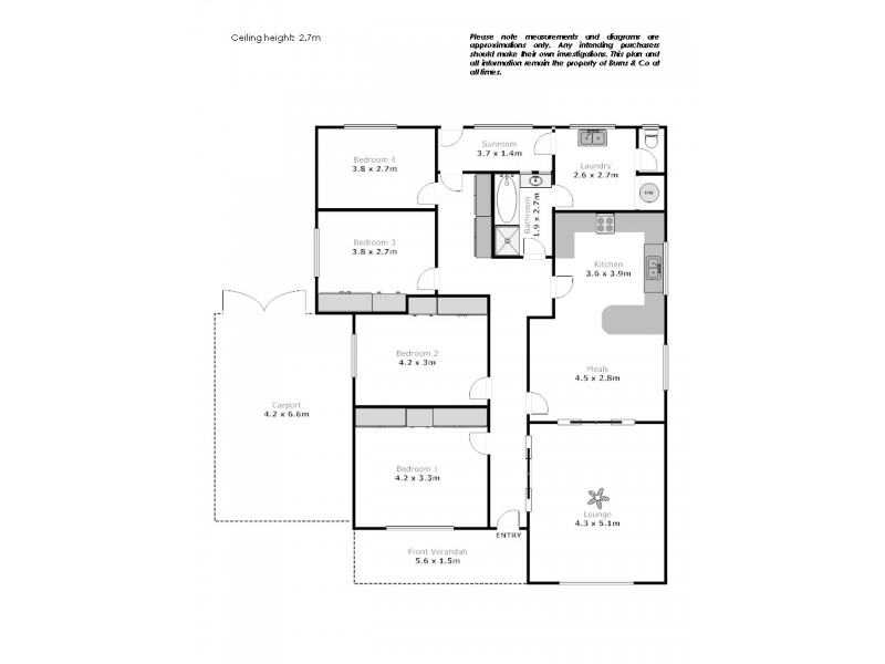 289 Eleventh Street, Mildura VIC 3500 Floorplan