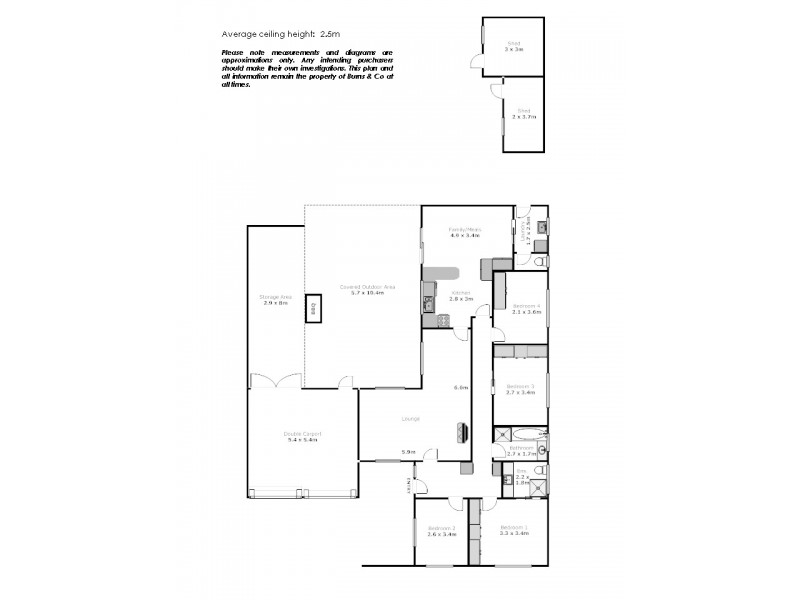 4 Aldinga Drive, Mildura VIC 3500 Floorplan